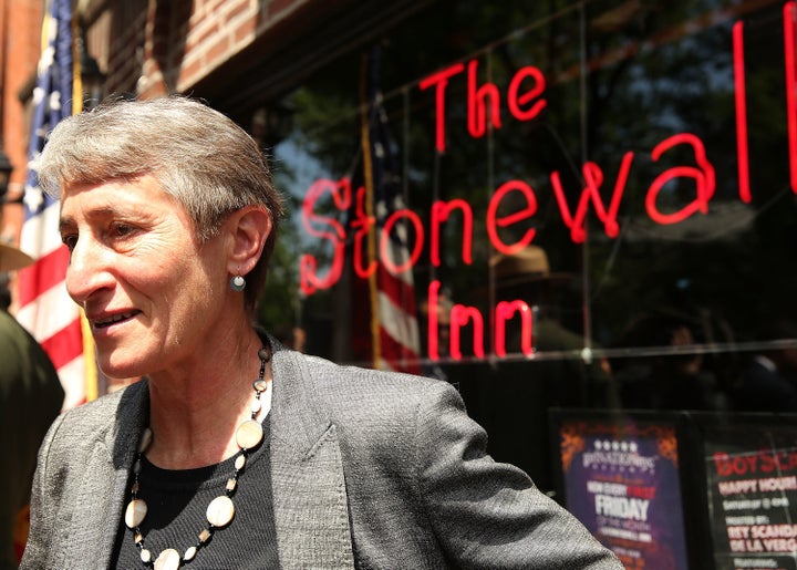 The Stonewall Inn, an iconic bar in the New York's gay rights movement, is the site of a symbolic riot in 1969 that is widely