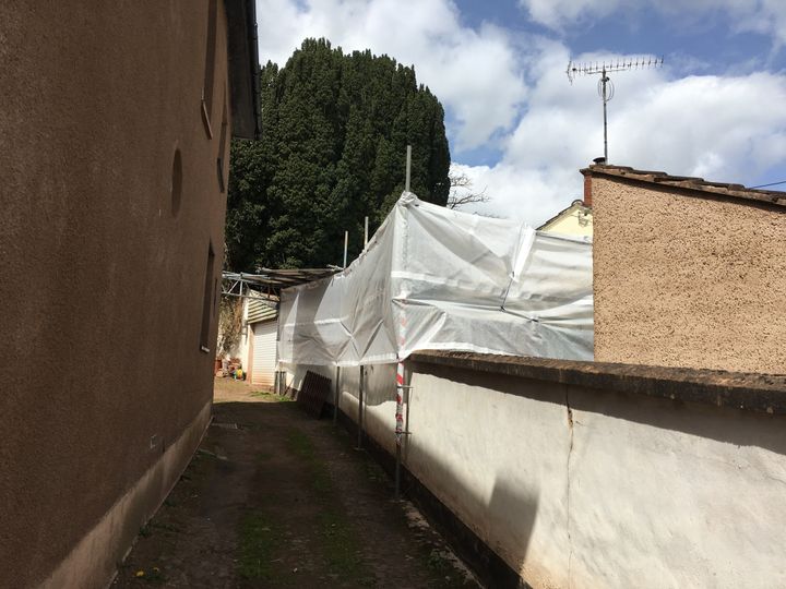 Police are 'undertaking excavation work' at the Bradninch property following a tip-off