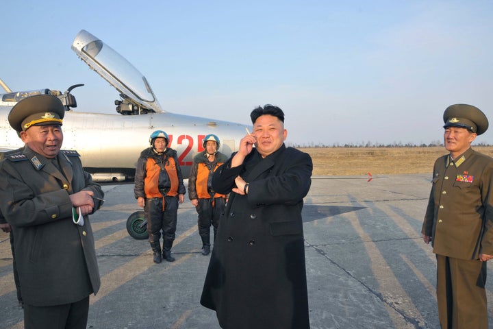 North Korean leader Kim Jong Un is regularly seen smoking cigarettes as his country works to discourage the habit.