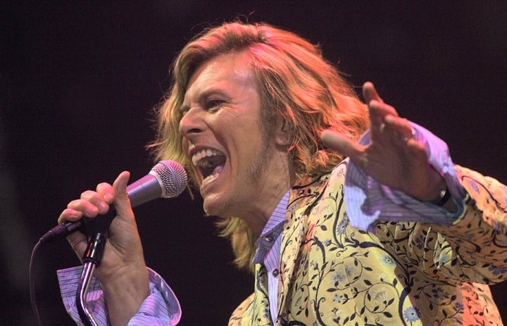 <strong>David Bowie played the festival in 1971 and 2000</strong>