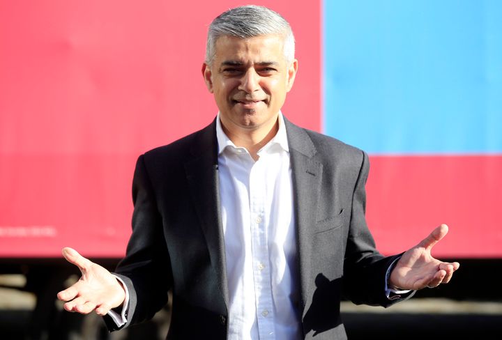 Mr Khan vowed to be a 'Mayor for all Londoners'
