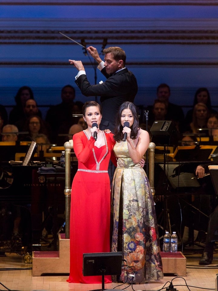 Two generations of "Miss Saigon" stars, Lea Salonga and Eva Noblezada, tackled one of the show's iconic numbers.