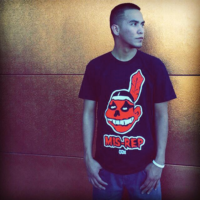 Landus Cepi wearing "MisRep"