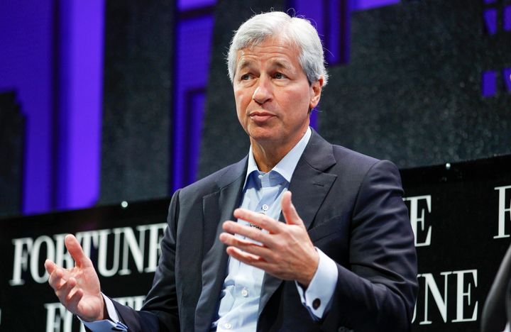 Jamie Dimon is CEO of JPMorgan Chase, one of the banks that stands to benefit the most from the new lobbying push.