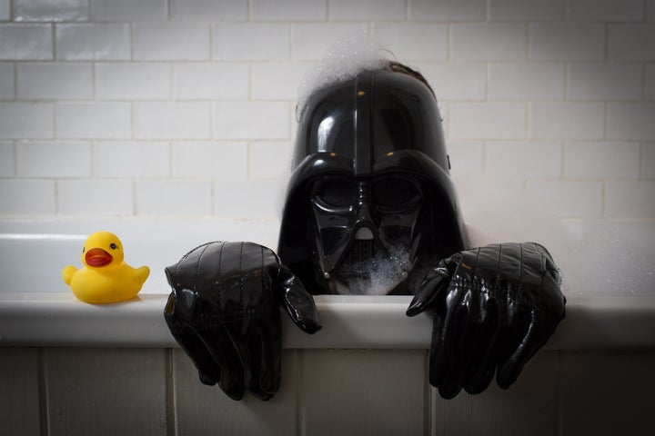 Darth Vader's all about hygiene. 