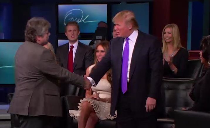 Donald Trump met Donald Trump in 2011 on an episode of "The Oprah Winfrey Show."