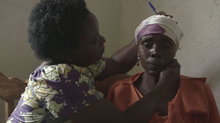 In the first episode of "WOMAN," Mama Masika wipes away the tears of a rape survivor in a small village in Eastern Congo where she helps hundreds of survivors heal and start new lives.