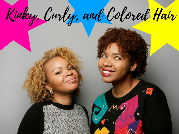 Colored hair don't care and naturalistas shouldn't be afraid to switch it up! 