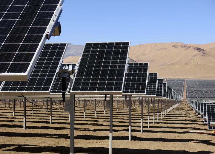The solar industry is taking off.