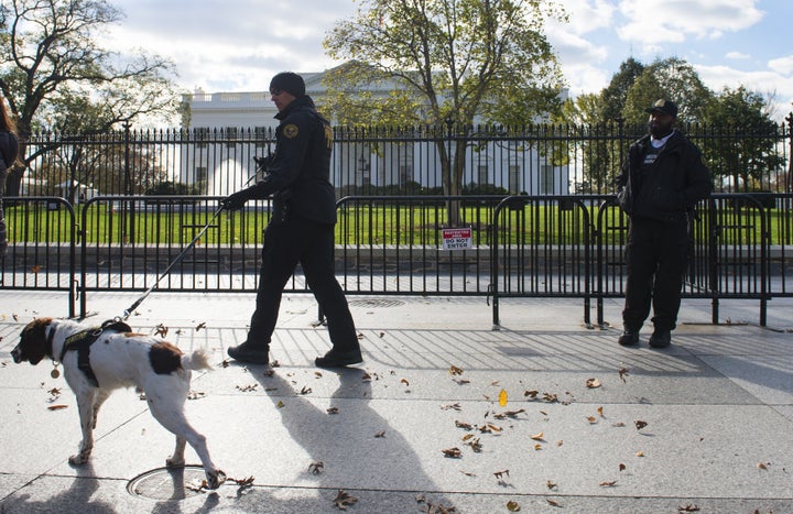The proposal for a new White House fence would make it roughly twice as high as the current one.