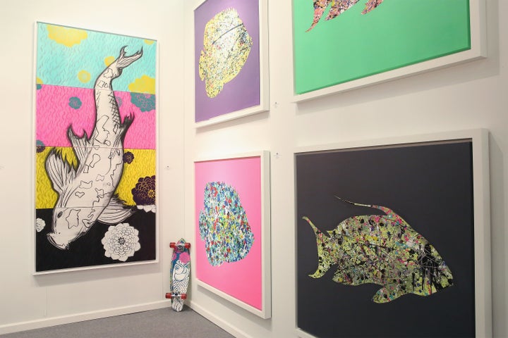More of Brody's colorful work.