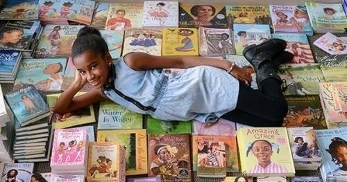 Frustrated by the lack of diversity in her school-assigned reading lists, Marley Dias started a viral campaign to collect #1000BlackGirlBooks from around the world. As of April, she had amassed 7,000 books.