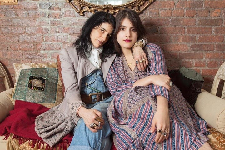 Lily Mandelbaum (right) and her mother Elisa Goodkind teamed up to spread a message of body positivity and self-acceptance th