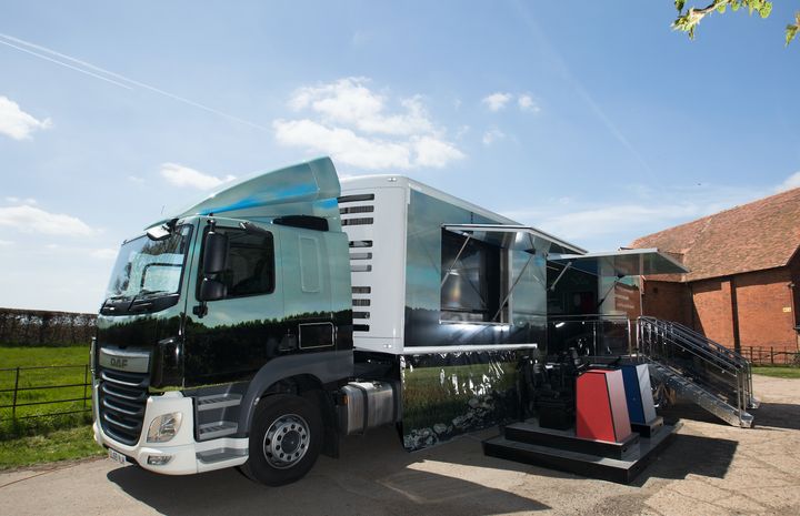 The Follow our Foodsteps truck will visit country shows and skills fayres this year