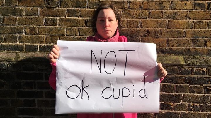 Hundreds have signed a petition, created by Mencap's Ciara Lawrence (pictured), calling on OkCupid to remove the question immediately.