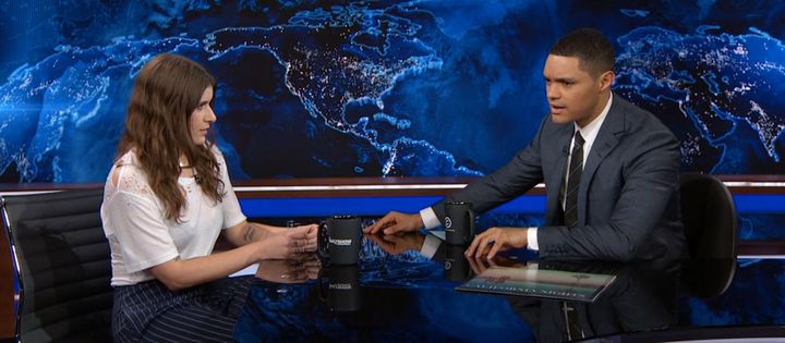 Bethany Cosentino stopped by "The Daily Show" to speak with Trevor Noah about sexual assault in the music industry. 
