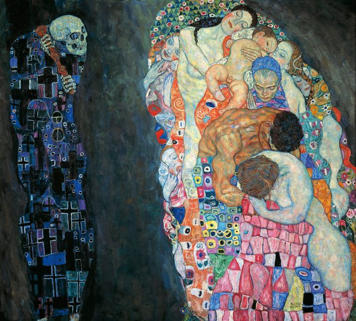 Gustav Klimt, "Death and Life," 1911-1915
