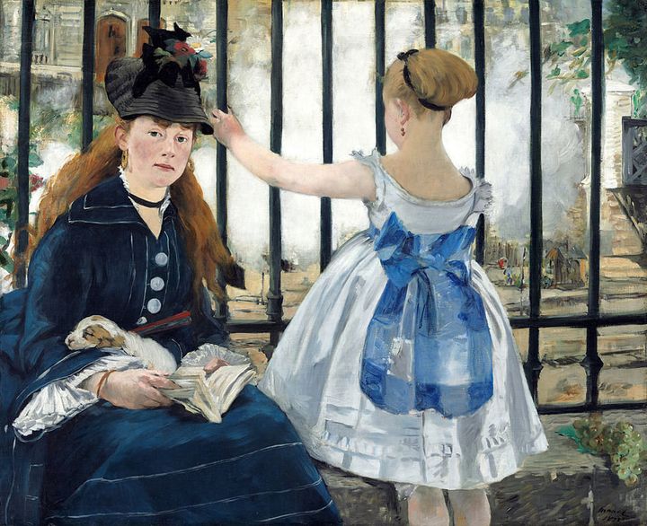 Edouard Manet, "The Railway," 1873