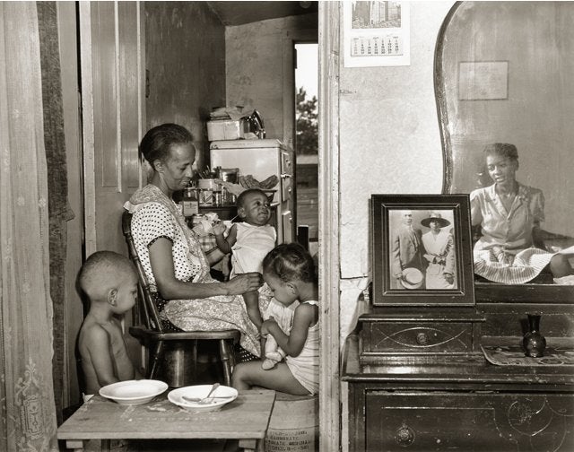 Gordon Parks, photograph of Ella Watson and family, 1942