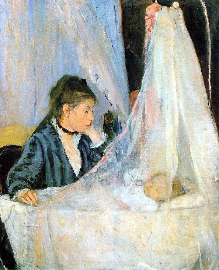 Berthe Morisot, "The Cradle," 1872