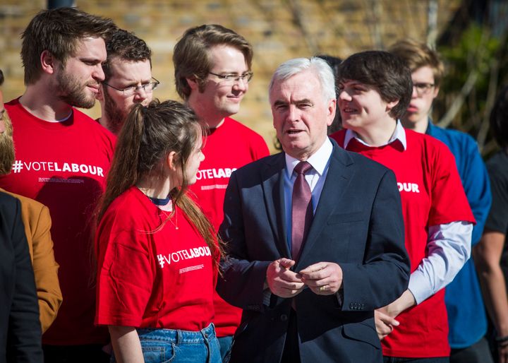 John McDonnell told critics to 'put up or shut up'