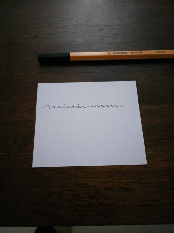 25 Samples Of Perfect Penmanship That Are Totally On Point | HuffPost