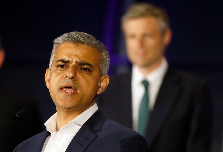 Khan was announced as the new London mayor late on Friday night