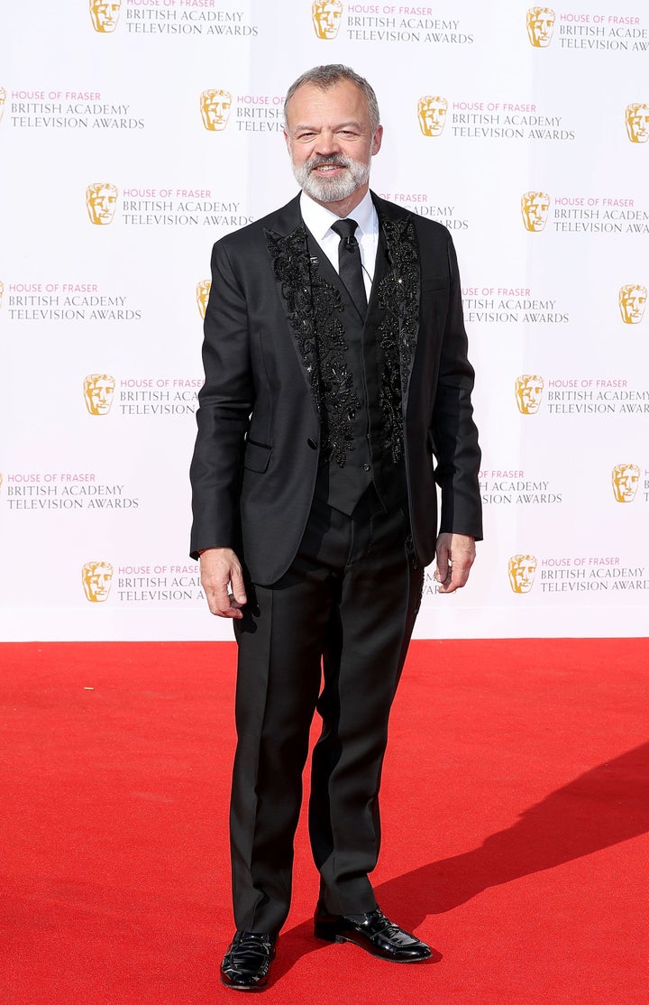 Graham Norton at the TV Baftas