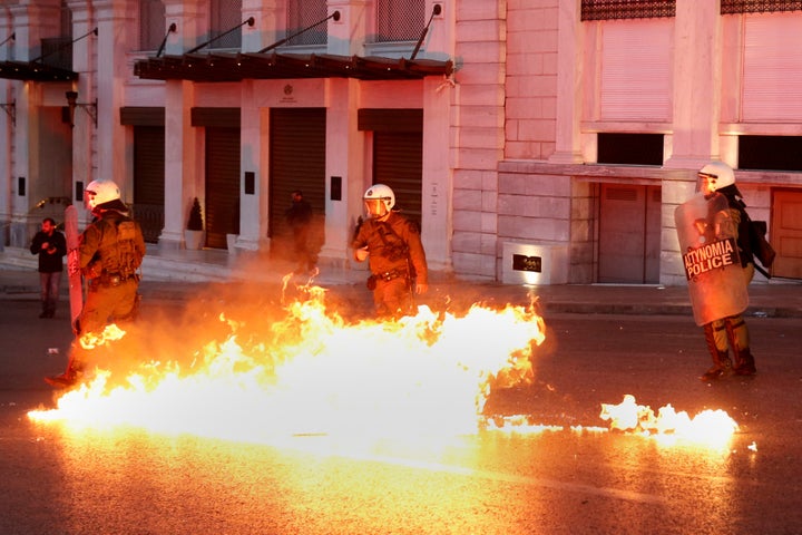 Clashes between protesters and police turned violent over the weekend.