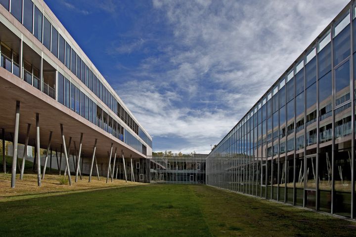 The university is connected to Complutense, University of Madrid (pictured)