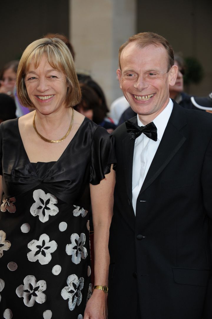 Jackie Ashley and Andrew Marr in 2009