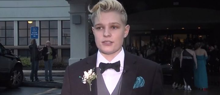 Aniya Wolf was thrown out of her own prom for wearing a tuxedo. 