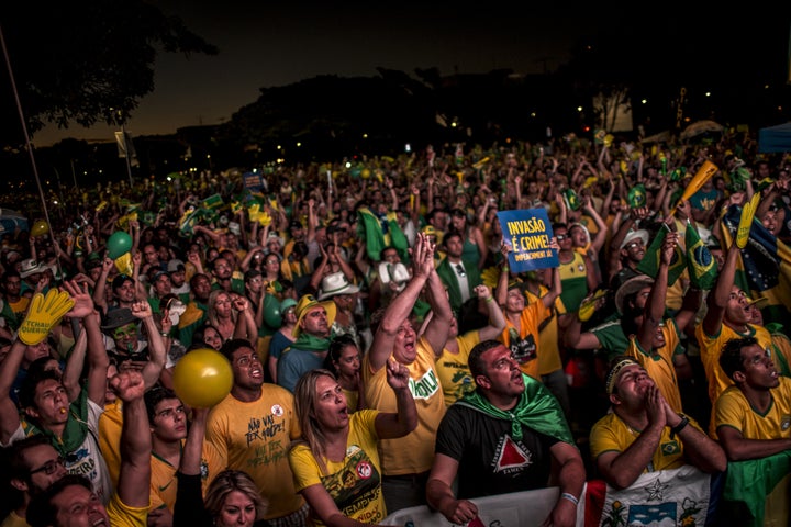 Hundreds of thousands of protestors have called for Rousseff's impeachment.