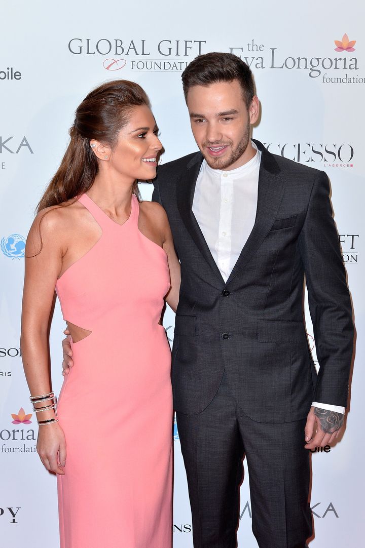The look of love? Cheryl and Liam.