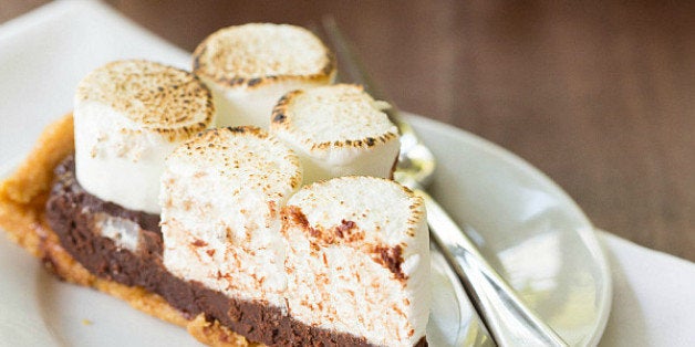 Get the recipe for this no-bake s’mores tart <a href="http://www.browneyedbaker.com/2013/07/01/no-bake-smores-pie-recipe/" target="_blank" role="link" class=" js-entry-link cet-external-link" data-vars-item-name="here" data-vars-item-type="text" data-vars-unit-name="5730f317e4b0bc9cb047b87b" data-vars-unit-type="buzz_body" data-vars-target-content-id="http://www.browneyedbaker.com/2013/07/01/no-bake-smores-pie-recipe/" data-vars-target-content-type="url" data-vars-type="web_external_link" data-vars-subunit-name="article_body" data-vars-subunit-type="component" data-vars-position-in-subunit="4">here</a>