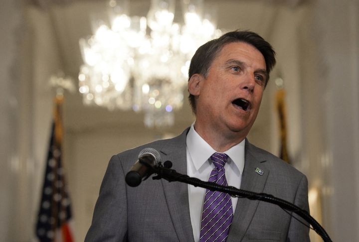 North Carolina Gov. Pat McCrory (R) filed a lawsuit against the Obama administration on Monday. 