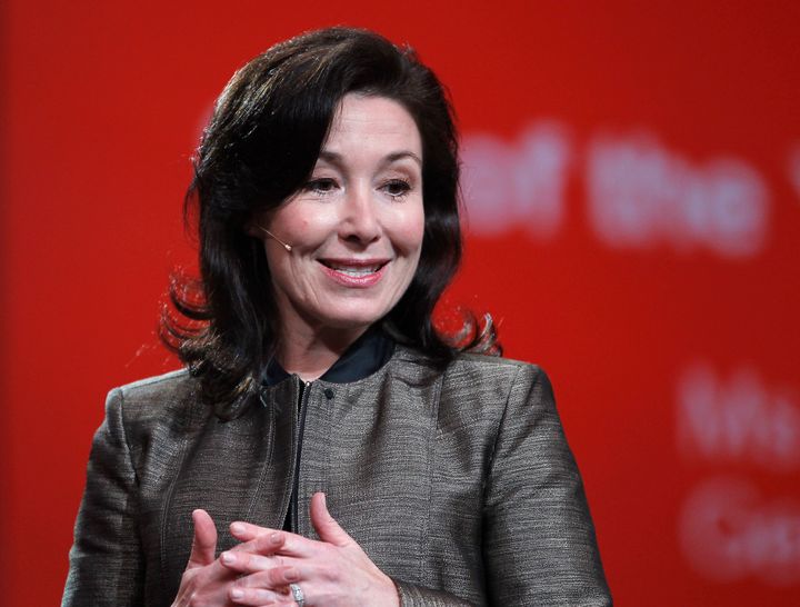 Safra Catz of Oracle tied for the best-paid CEO among America's largest companies.