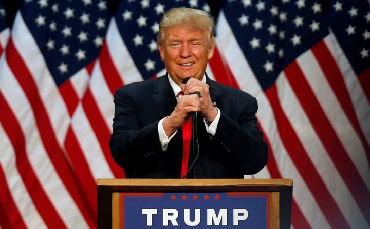 Presumptive Republican U.S. presidential candidate Donald Trump