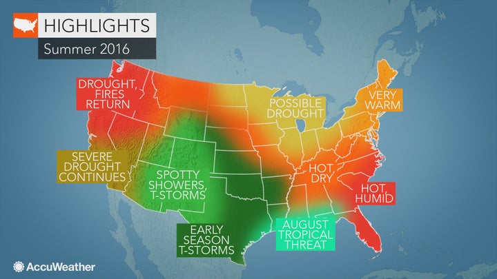 The forecast calls for regions of hell, hell, hot hell and more hell this summer.