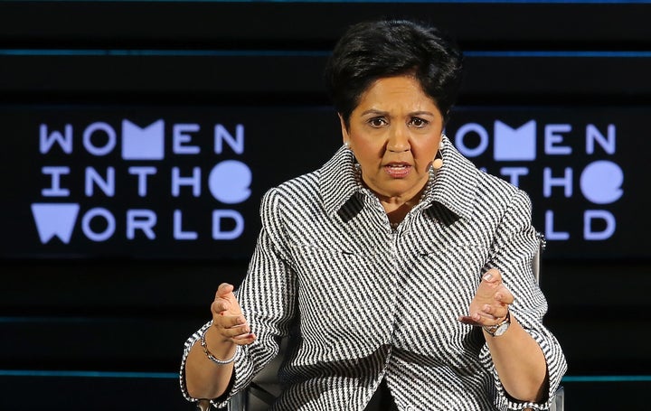 Indra Nooyi of Pepsico made more than $22 million last year.