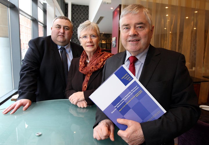 Judge Patrick McCartan, right, is seen in an undated photo. McCartan's recent sentencing of Anthony Handley, a Dublin man who killed a woman and injured her infant daughter as a result of fatigue, was intended to send a message about the seriousness of drowsy driving.