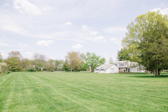 The site of the proposed mosque.