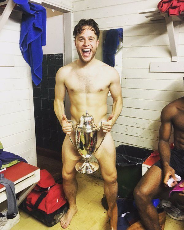 Olly Murs shared this snap with fans on Twitter