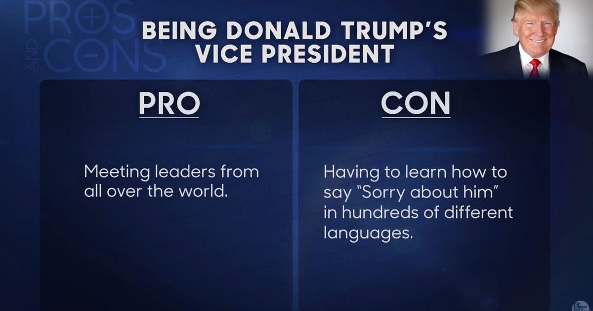 Donald Trump S Vice President The Pros And Cons Huffpost Uk