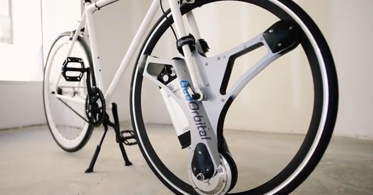 This Wheel Gives Any Bike An Electric Motor In 60 Seconds