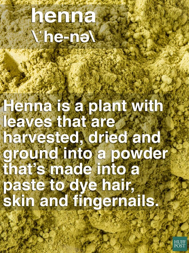 Henna hair dye is gentler on strands because it conditions, strengthens and adds color without changing the composition of hair follicles.