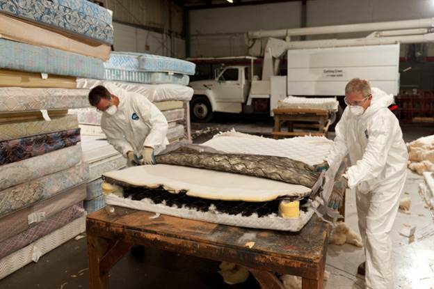 Changing lives and improving the environment: formerly incarcerated men reduce landfill waste by recycling mattresses www.springbackrecycling.com/recycling