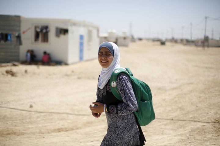 The gaps between school enrollment of girls and boys in the Middle East are among the widest in the world.