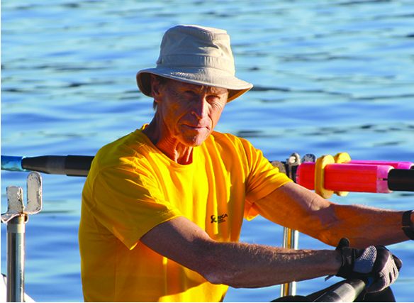 Stein Hoff is planning to row his way from New York City to England in 90 days or less, a feat only completed a handful of ti
