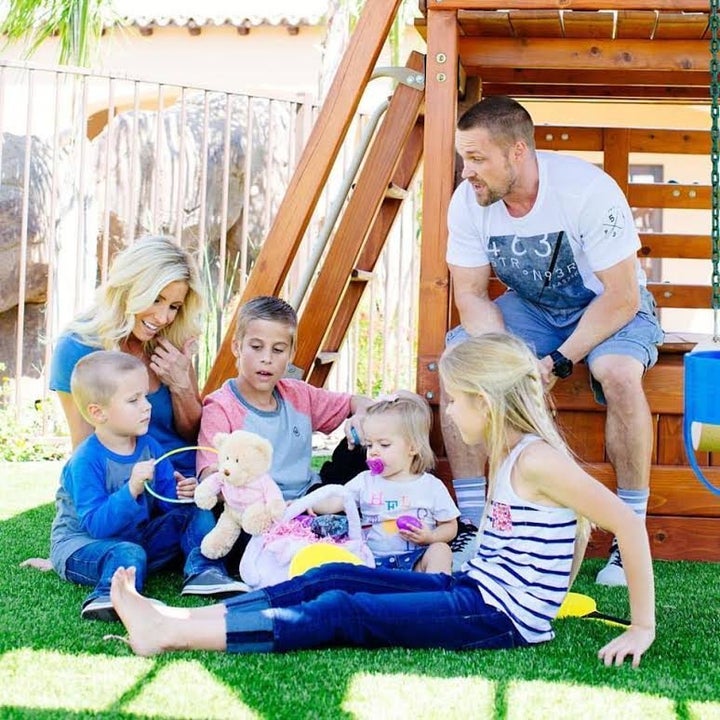 Heidi, Chris and their kids. "We are definitely blessed," Heidi said.